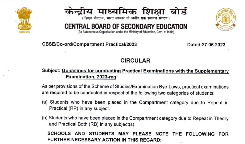 CBSE Guidelines