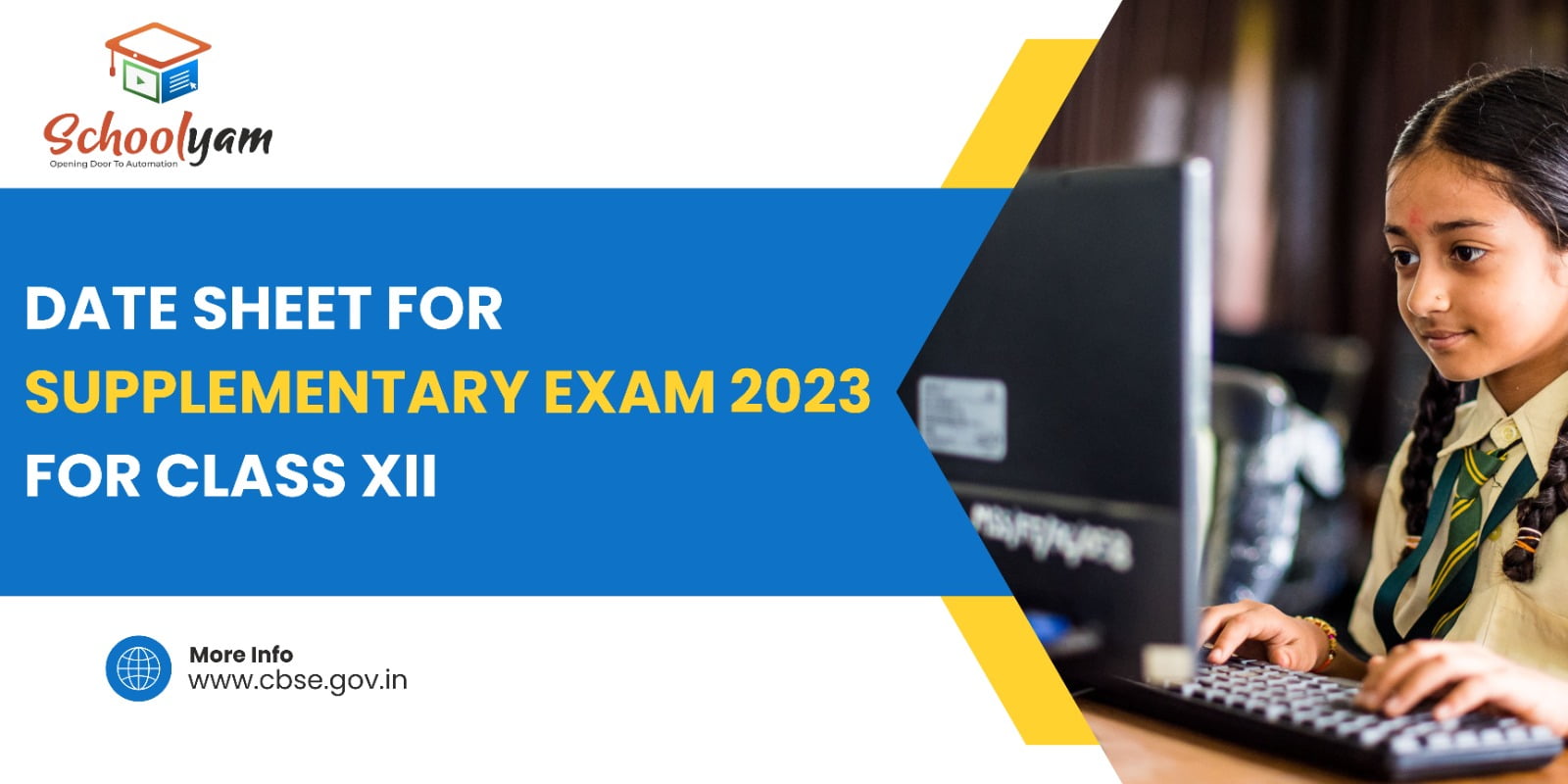Date Sheet for Supplementary Exam 2023 for Class XII