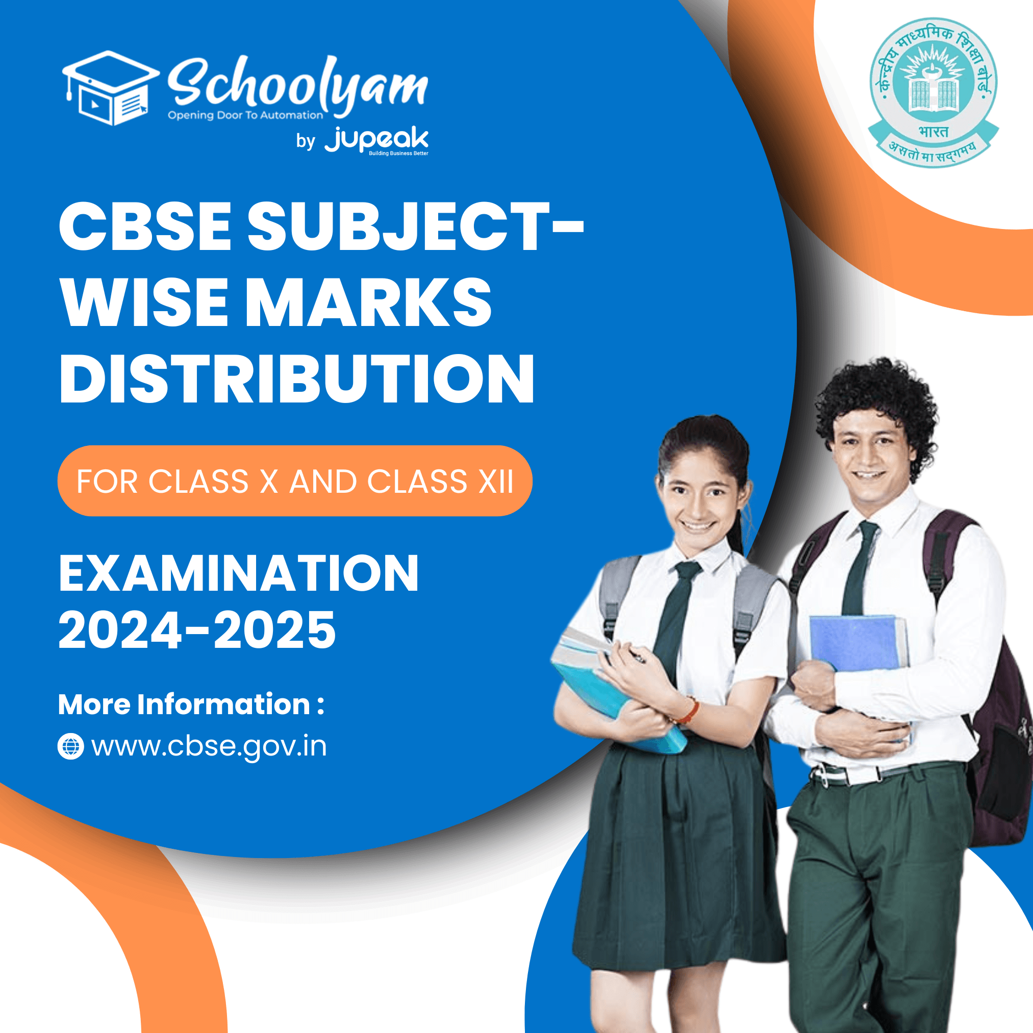 Circular regarding Subject wise marks Bifurcation of Class X/XII, Examination 2025