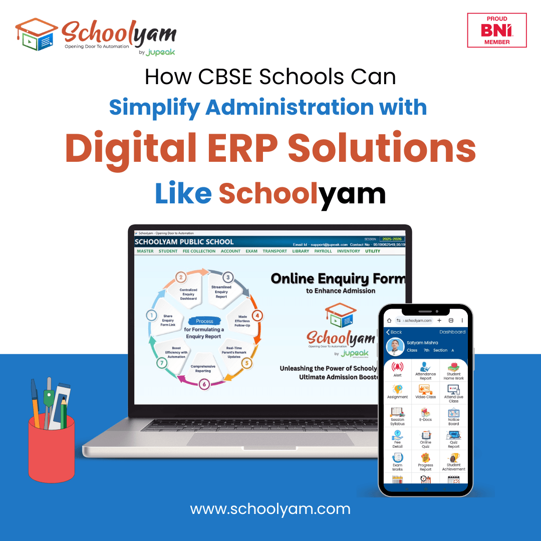 How CBSE Schools Can Simplify Administration with Digital ERP Solutions?
